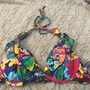 Small Kenneth Cole Reaction multicolored bikini
